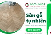 Khám phá những lợi ích của sàn gỗ tự nhiên đối với mọi công trình