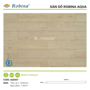 SÀN ROBINA AQUA 8MM - AQ0307