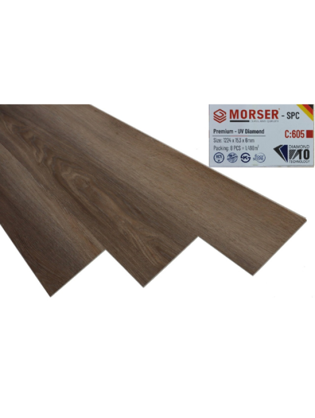 SÀN NHỰA MORSER SPC 6MM C605