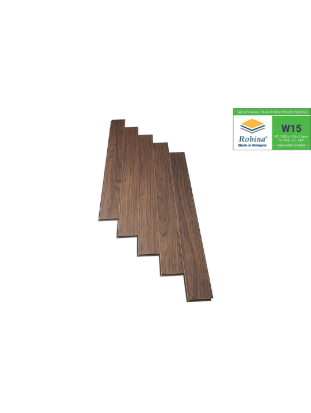 SÀN ROBINA BẢN NHỎ 12MM - W15
